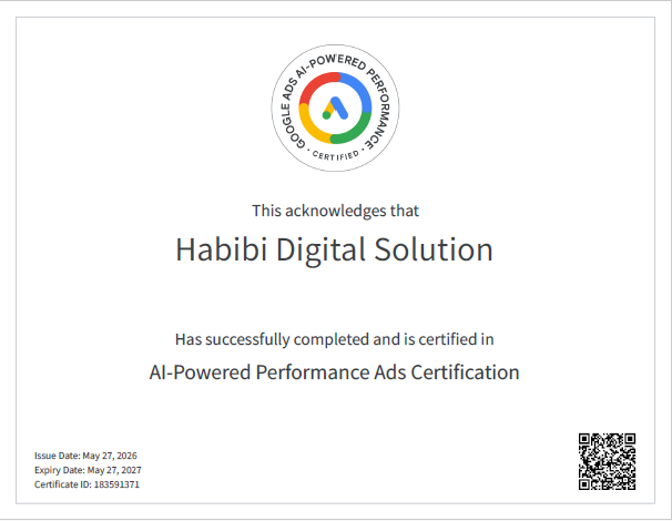 Google Analytics Certificate